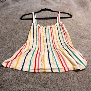 Springfield multi-colored stripe tank XL